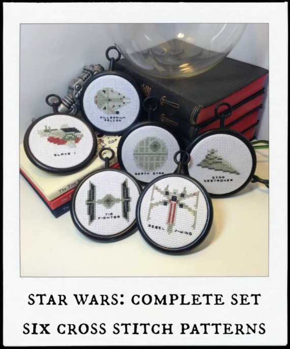 12 Star Wars Cross Stitch Patterns To Embroider Book Riot - Cross Stitch Patterns Star Wars