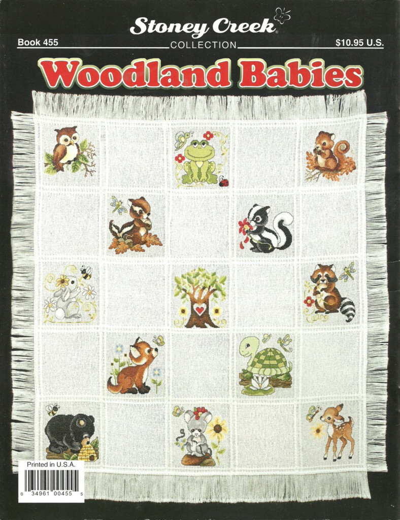  14 Cross Stitch Patterns Stoney Creek WOODLAND BABIES 2012 - Stoney Creek Cross Stitch Free Patterns