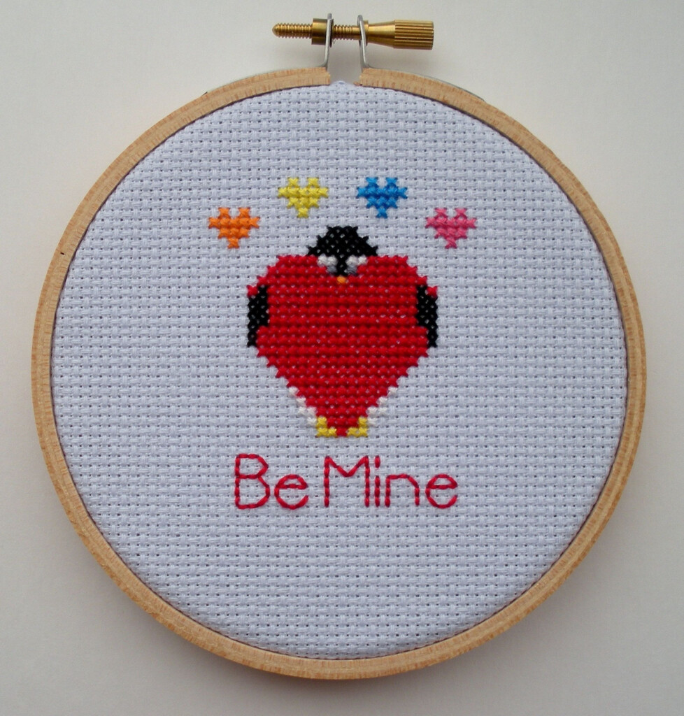 15 Off All Valentine s Day Cross Stitch Patterns Starting Now  - Valentine's Day Cross Stitch Patterns