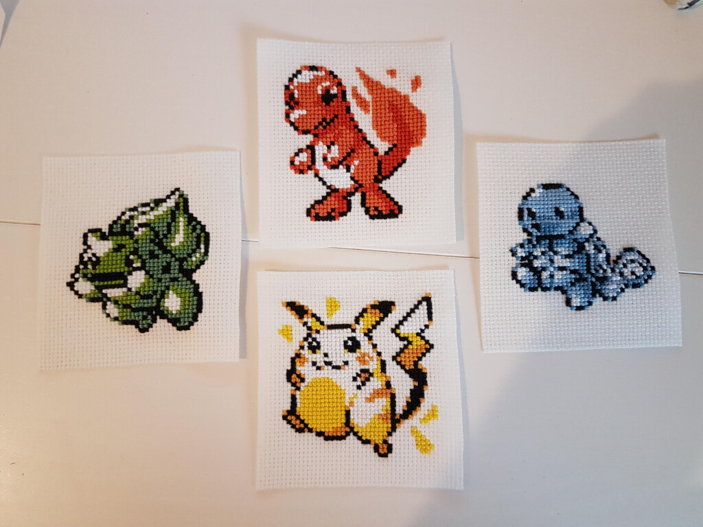 151 Pokemon Cross Stitch Pattern Cross Stitch Patterns - Pokemon Cross Stitch Pattern Book