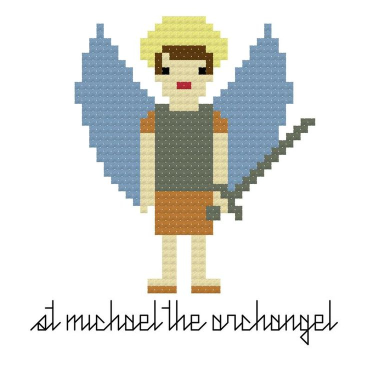 40 Catholic Saints In Cross Stitch Cross Stitch Patterns Of Etsy  - Catholic Saints Cross Stitch Patterns