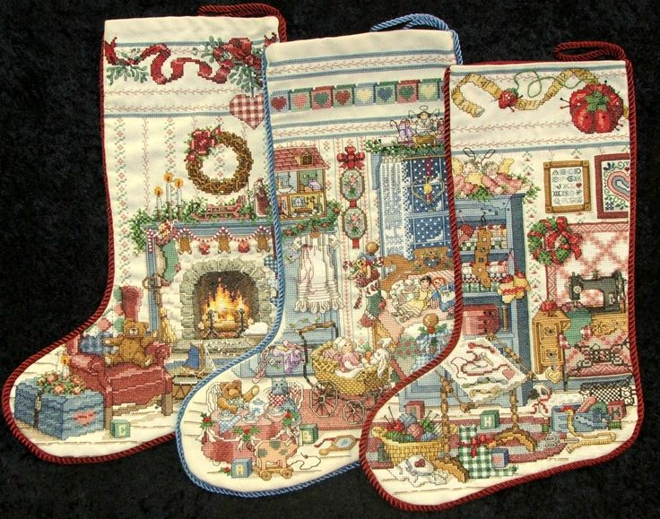 59 Best Cross stitch Christmas Stocking Patterns Images On Pinterest - Christmas Stockings Cross Stitch Patterns