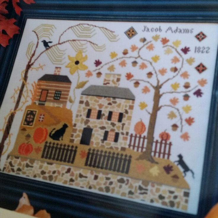 6 9 17 New Today THE GOODE HUSWIFE Our House Counted Cross Stitch  - The Goode Huswife Cross Stitch Patterns