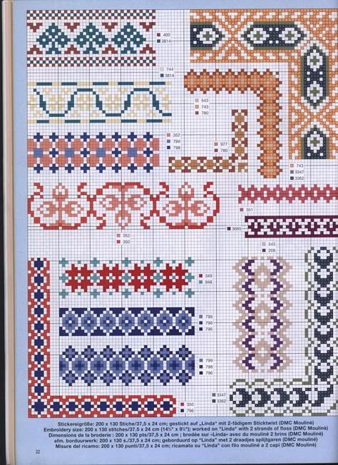 83 Best Cross Stitch Patterns borders Images Embroidery Patterns  - Cross Stitch Patterns Borders Flowers