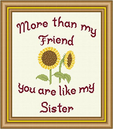 9 Sisters Cross Stitch Patterns Ideas Cross Stitch Patterns Stitch  - Sisters Cross Stitch Patterns Free