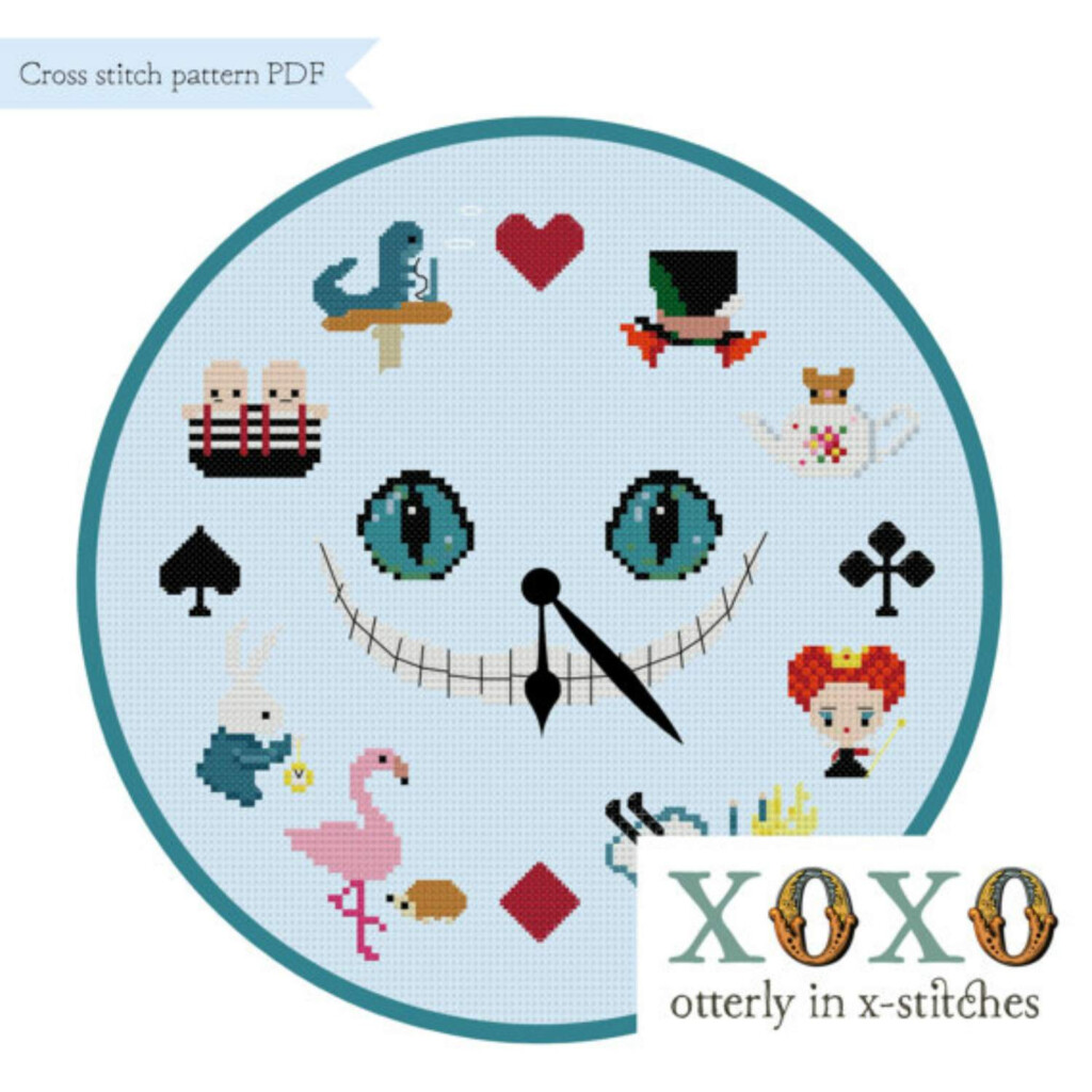 Alice In Wonderland Cross Stitch Pattern Cross Stitch Patterns - Winter Wonderland Cross Stitch Pattern