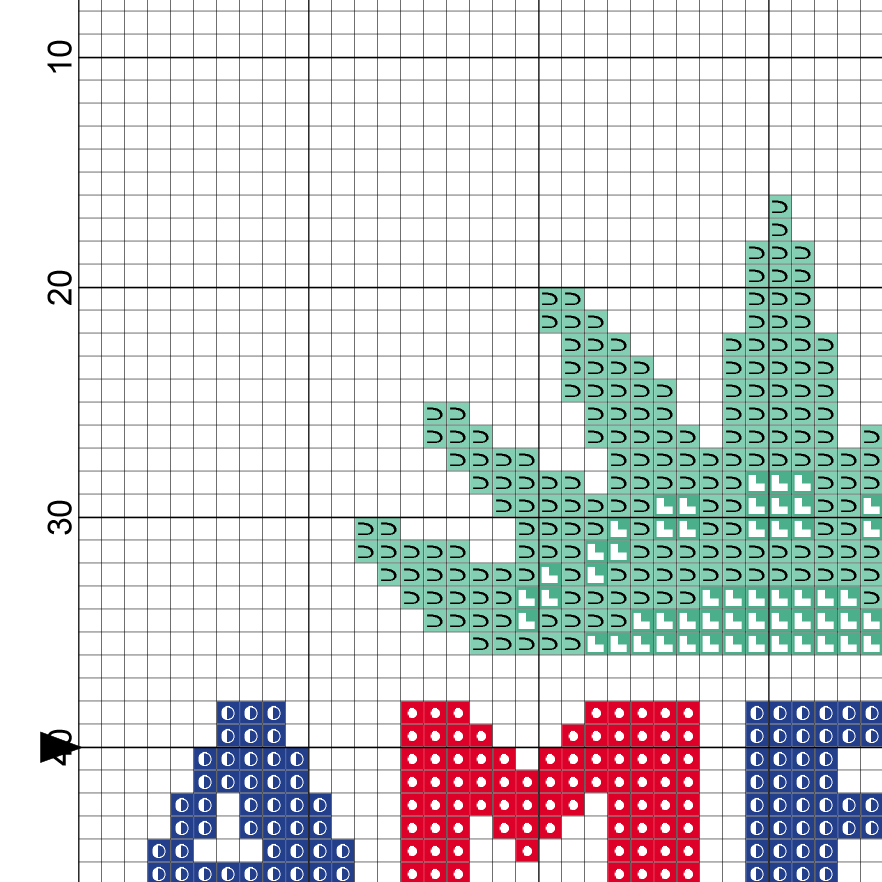 America Cross Stitch Pattern Daily Cross Stitch - America The Beautiful Cross Stitch Pattern