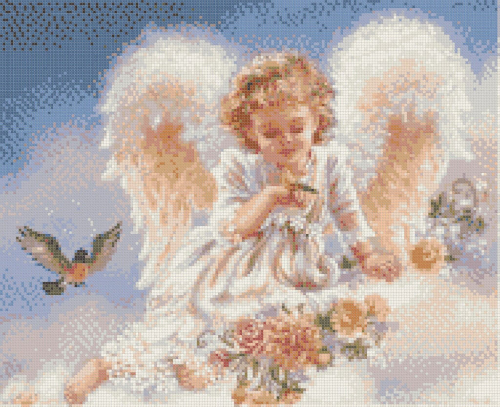 Angel Cross Stitch Patterns Counted Cross Stitch Patterns Etsy - Angel Counted Cross Stitch Patterns