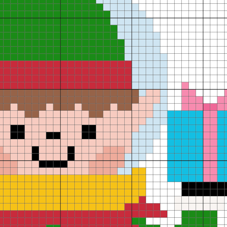 Astronaut Elf Cross Stitch Pattern Daily Cross Stitch - Buddy The Elf Cross Stitch Pattern