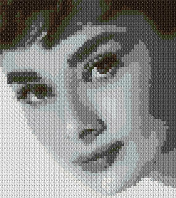Audrey Hepburn Cross Stitch Cross Stitch Patterns - Audrey Hepburn Cross Stitch Pattern