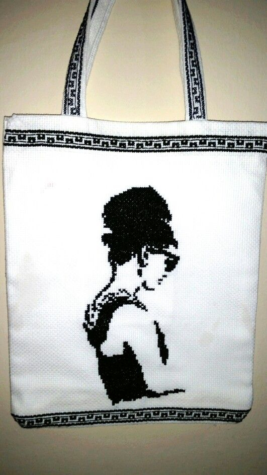 Audrey Hepburn Cross Stitch Pattern Nak  - Audrey Hepburn Cross Stitch Pattern