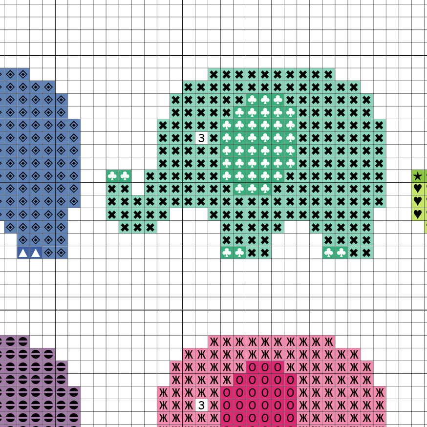 Baby Animal Free Cross Stitch Patterns - Cute Animal Cross Stitch Patterns Free