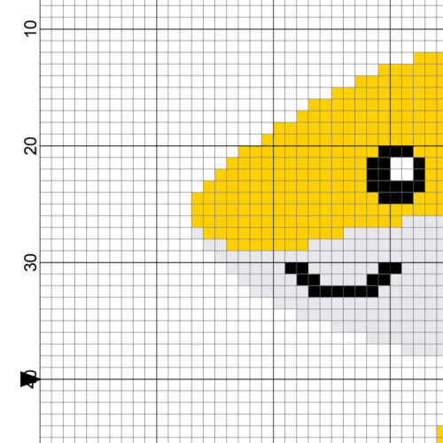 Baby Shark Cross Stitch Pattern Daily Cross Stitch - Free Shark Cross Stitch Pattern