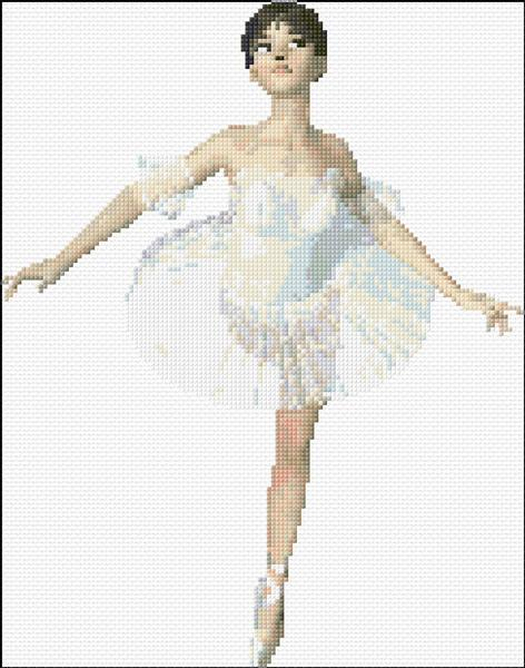 Ballerina Cross Stitch Designs - Ballerina Cross Stitch Pattern Free