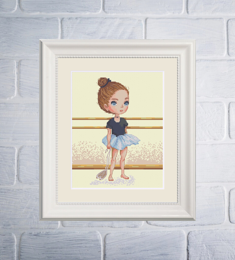 Ballerina Cross Stitch Pattern Sweet Ballerina Beautiful Etsy de - Ballerina Cross Stitch Pattern Free
