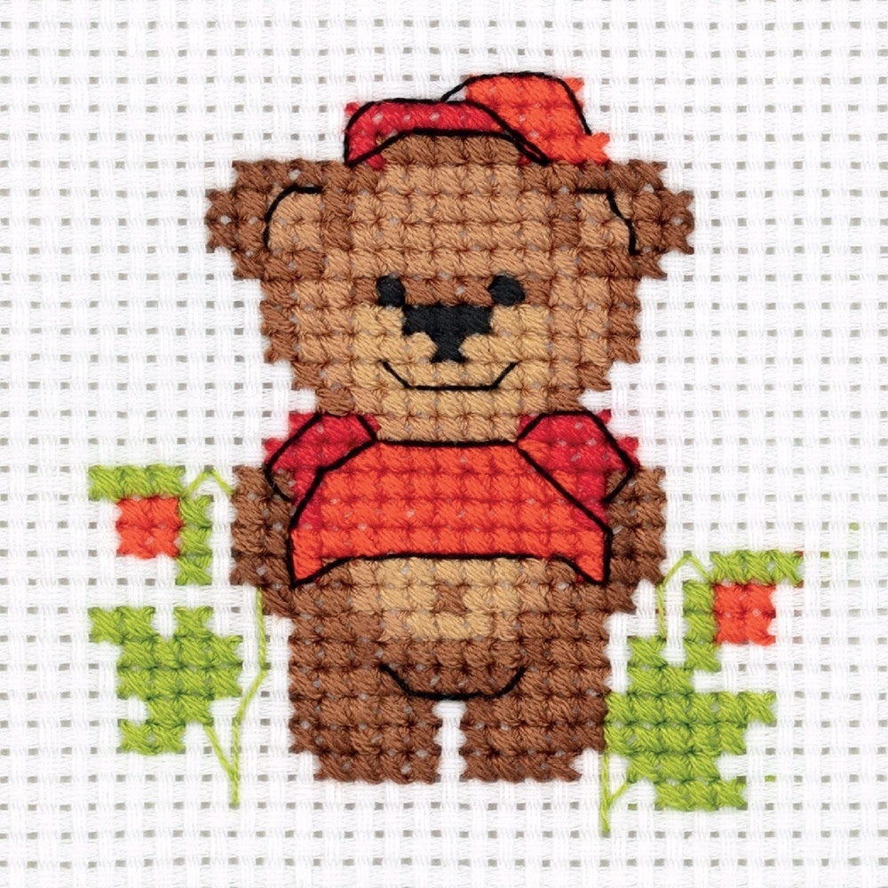 Bear Cross Stitch Cross Stitch Patterns - Cute Animal Cross Stitch Patterns Free