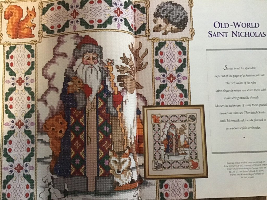 Better Homes Gardens Cross Stitch Christmas Pattern Etsy - Better Homes And Gardens Cross Stitch Christmas Stocking Patterns