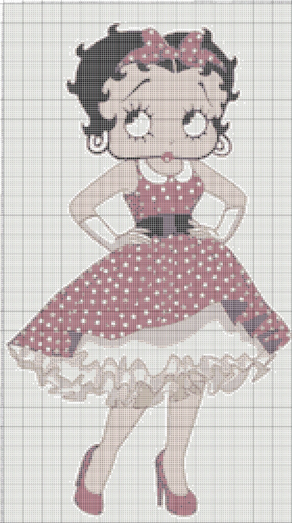 Betty Boop Cross Stitch Patterns - Betty Boop Cross Stitch Patterns