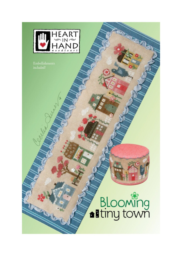 Blooming Tiny Town Cross Stitch Pattern Heart In Hand Etsy - Tiny Town Cross Stitch Patterns