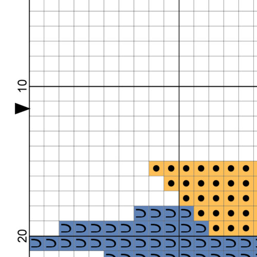 Boat With Flag Cross Stitch Pattern Daily Cross Stitch - Mexican Flag Cross Stitch Pattern