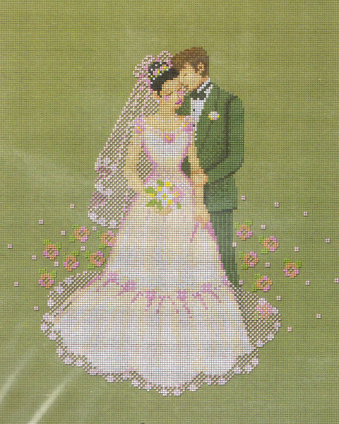 Bride And Groom Cross Stitch Kits Cross Stitch Patterns - Free Bride And Groom Cross Stitch Pattern