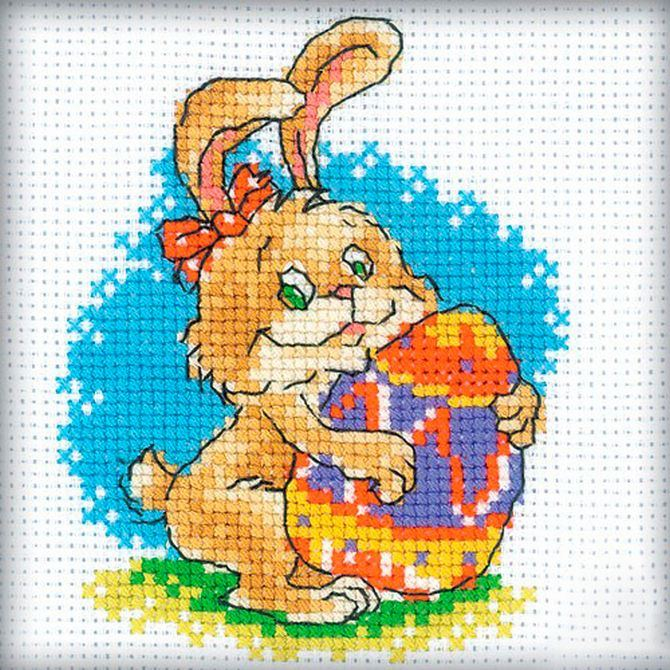 Bunny Cross Stitch Pattern Cross Stitch Patterns - Small Bunny Cross Stitch Pattern