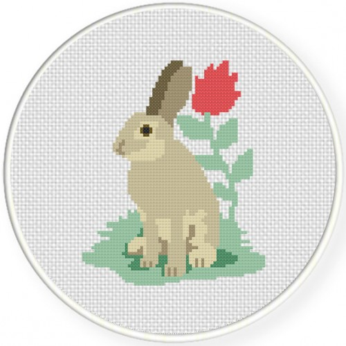 Bunny Cross Stitch Pattern Daily Cross Stitch - Small Bunny Cross Stitch Pattern