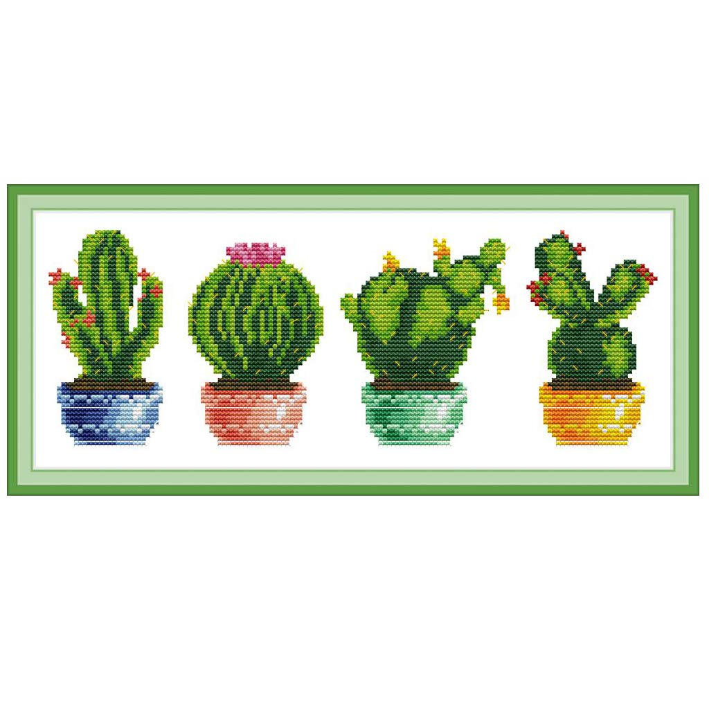 Cactus Cross Stitch Pattern Patterns Gallery - Free Cactus Cross Stitch Patterns