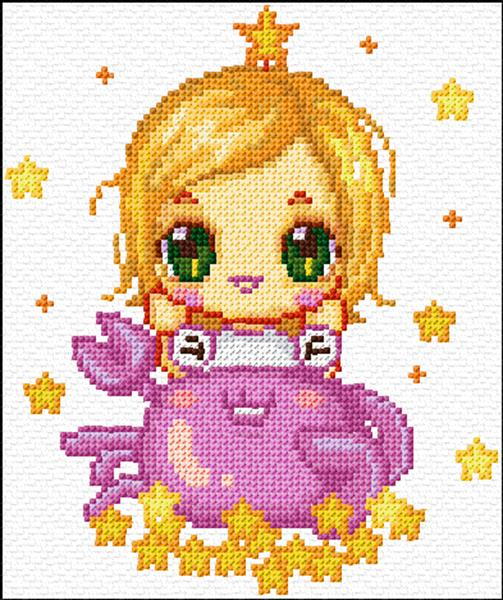 Cancer Cross Stitch Designs - Cross Stitch Cancer Ribbon Pattern