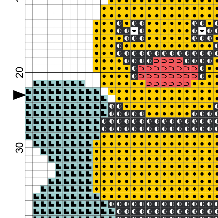 Charts Club Members Only Bee Happy Cross Stitch Pattern Daily Cross  - Bee Happy Cross Stitch Pattern