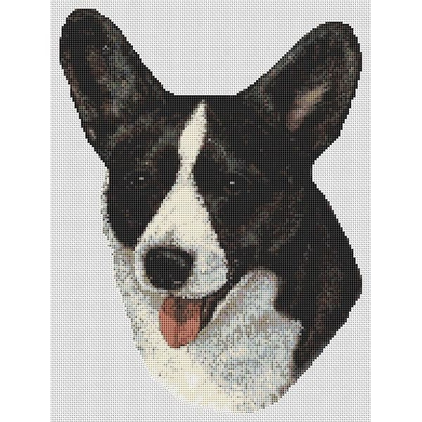 Corgi Cross Stitch Pattern DogShoppe - Corgi Cross Stitch Pattern Free