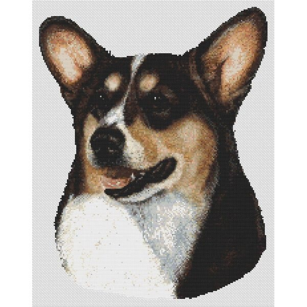 Corgi Cross Stitch Pattern Tri DogShoppe - Corgi Cross Stitch Pattern Free