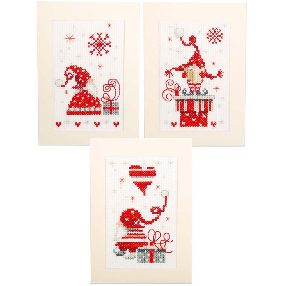 Counted Cross Stitch Christmas Cards - Counted Cross Stitch Christmas Card Patterns