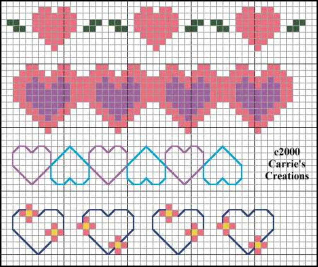 Counted Cross Stitch Patterns Borders Border Towel Hubpages Sit  - Cross Stitch Patterns Borders Flowers
