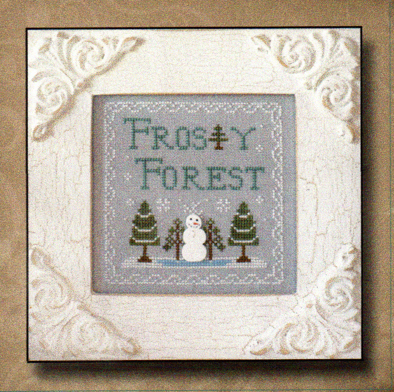 Country Cottage Needleworks Frosty Forest Frosty Forest 9 Cross  - Frosty Forest Cross Stitch Pattern