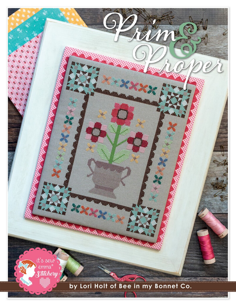 Craft Supplies Tools Patterns Prim Village Cross Stitch By Lori Holt  - Prim Village Cross Stitch Pattern