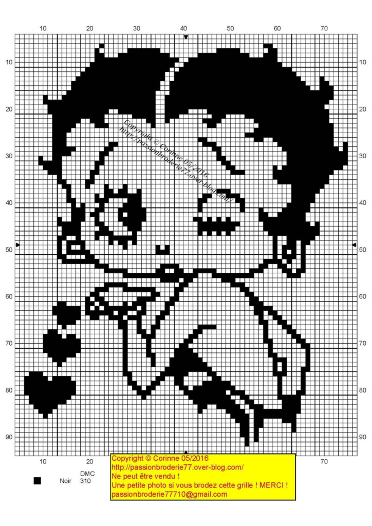 Cross Stitch Betty Boop Patterns And Love How They Are The Same  - Betty Boop Cross Stitch Patterns
