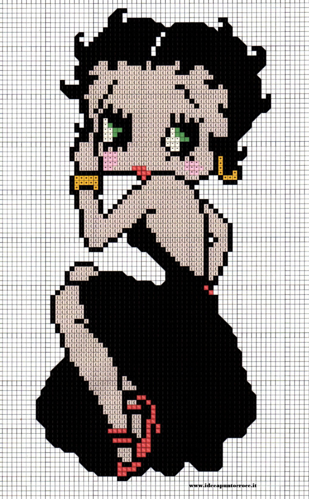 Cross Stitch Betty Boop Patterns And Love How They Are The Same  - Betty Boop Cross Stitch Patterns