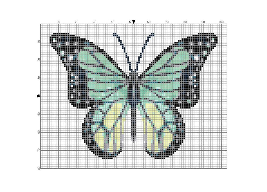 Cross Stitch Butterfly Design Cross Stitch Patterns - Free Cross Stitch Butterfly Patterns