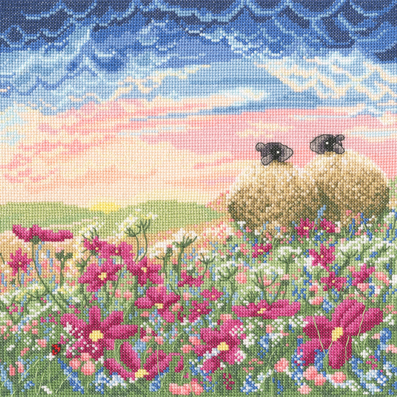Cross Stitch Corner Bothy Threads LUCY PITTAWAY LADYBIRD IN THE  - Lucy Pittaway Cross Stitch Patterns