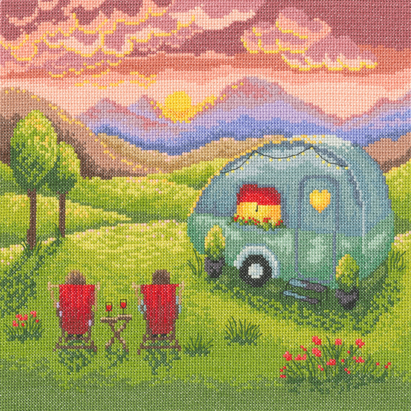 Cross Stitch Corner Bothy Threads LUCY PITTAWAY OUR HAPPY PLACE - Lucy Pittaway Cross Stitch Patterns
