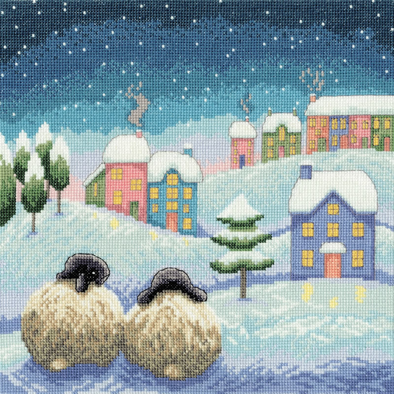 Cross Stitch Corner Bothy Threads LUCY PITTAWAY THERE S SNOW  - Lucy Pittaway Cross Stitch Patterns