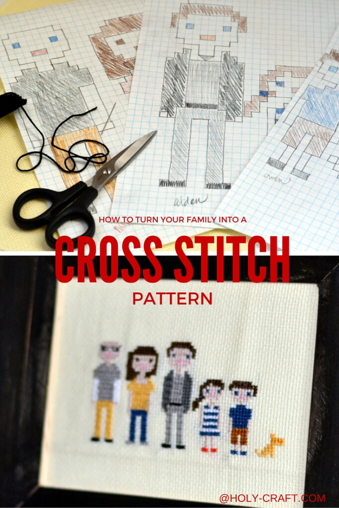 Cross Stitch Family Portrait - Family Portrait Cross Stitch Patterns