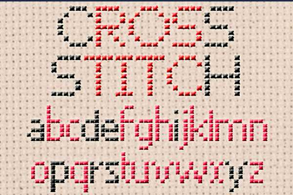 Cross Stitch Font Generator - Cross Stitch Name Pattern Generator