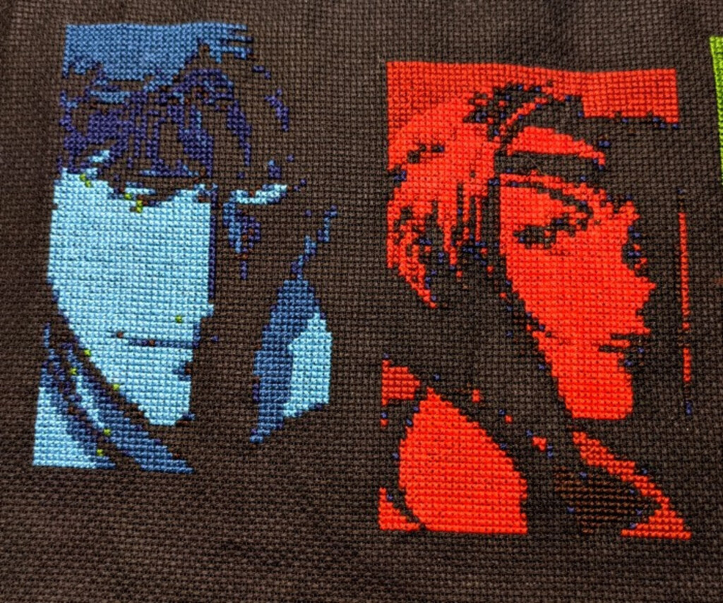 Cross Stitch Pattern Cowboy Bebop Color Pop Etsy - Cowboy Bebop Cross Stitch Patterns