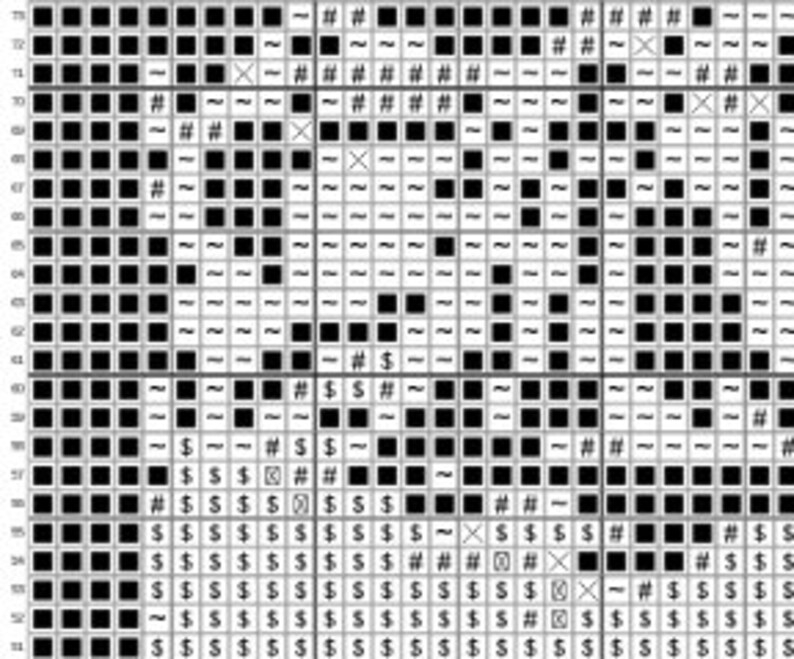 Cross Stitch Pattern Cowboy Bebop Color Pop Etsy - Cowboy Bebop Cross Stitch Patterns