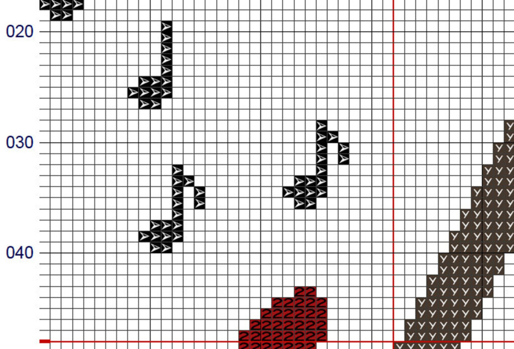 Cross Stitch Pattern Electric Guitar Modern Cross Stitch Etsy - Electric Guitar Cross Stitch Pattern