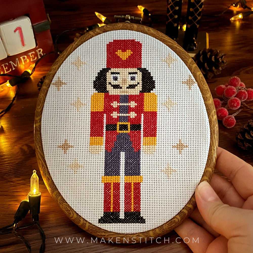 Cross Stitch Pattern For Christmas The Nutcracker Makenstitch - Free Nutcracker Cross Stitch Patterns
