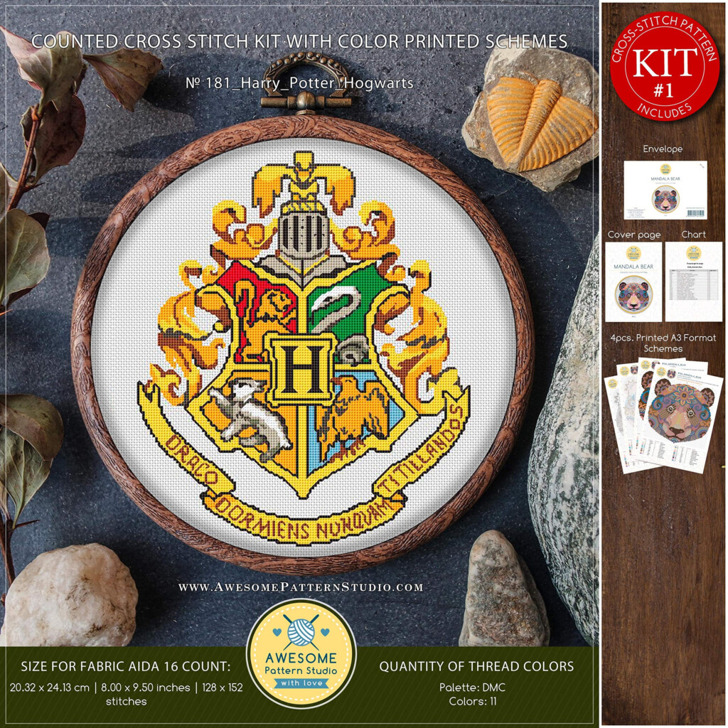 Cross Stitch Pattern Harry Potter Free Patterns - Cross Stitch Patterns Harry Potter Free