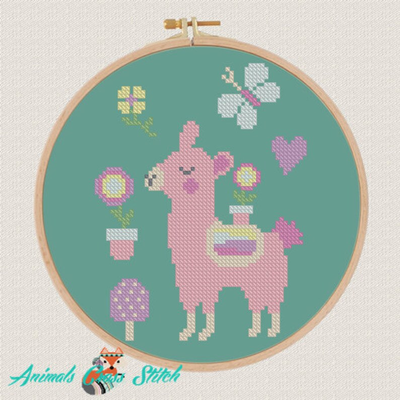 Cross Stitch Pattern Llama Cross Stitch Patterns - Free Llama Cross Stitch Patterns
